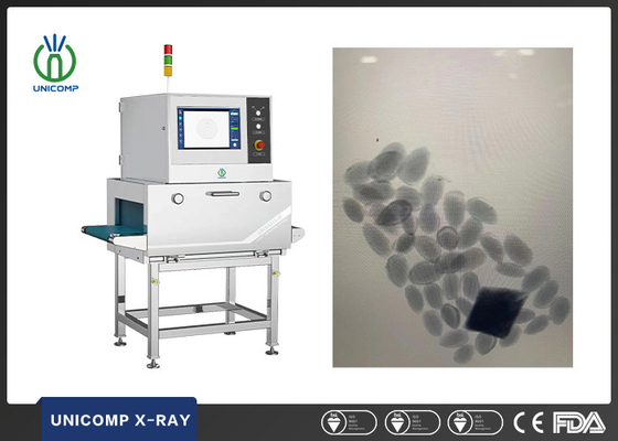 Samll 팩 식사를 위한 80KV 0.4mm 높은 Resoltion 엑스레이 탐지 기계