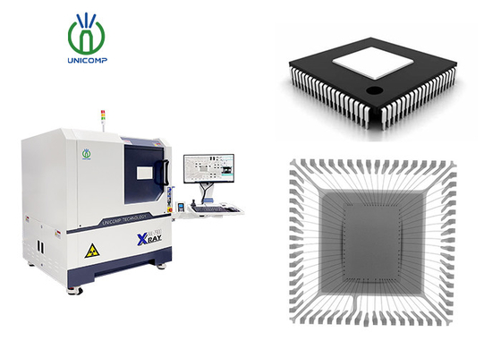 유니컴 AX7900 마이크로 포커스 엑스레이 기계 IC 부품 결합 전선 테스트