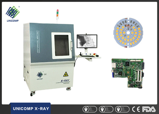 낮은 시험 준비 시간을 가진 Unicomp AX8300 BGA 엑스레이 검사 기계
