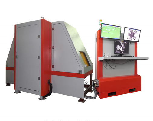 바퀴 허브 주물 가공 생산 개량을 위한 인라인 NDT 엑스레이 검사 장비