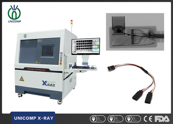 CNC 풀그릴 검사를 위한 Unicomp AX8200Max 엑스레이 기계 6 축선 조작자