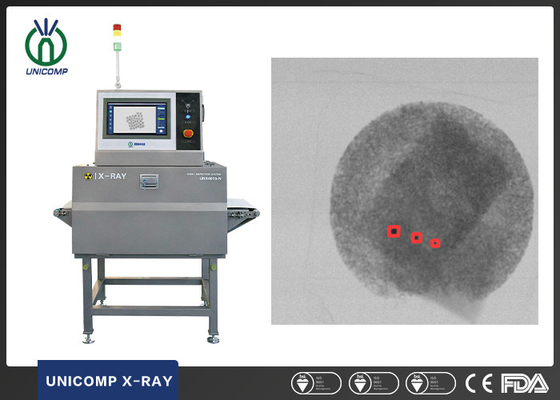 팩 크기를 위한 유니컴프 엑스레이 정밀 검사 시스템은 식량 이물 콘타민케이션 견제 할 수있