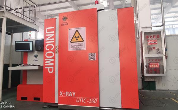 에 대한 최신 회사 뉴스 자동차 다이캐스팅 부품 품질 관리를 위해 Changzhou Foundry에 설치된 UNC160 DR NDT X-ray  0