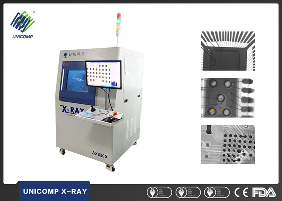 Microfocus Unicomp Pcb 엑스레이 검사 기계 1080mmx1180mmx1730mm