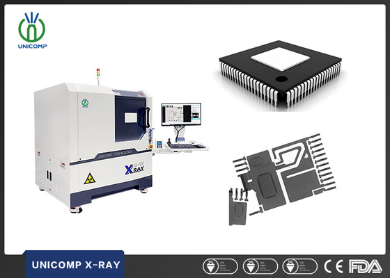 PCBA 테스트를 위한 5 미크론 고해상도 90kv X선 기계 UNICOMP AX7900