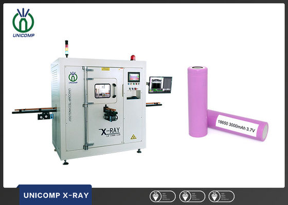Unicomp 110kV 30ppm & 60ppm 리튬 전지용 인라인 Xray 기계 NG 부품 자동 분류 기능으로 자동 검사