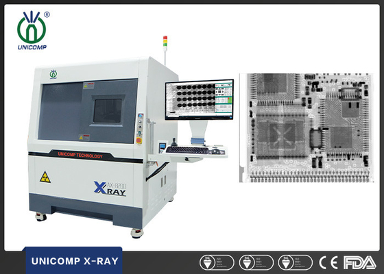 BGA LED 납땜을 위한 90kV 지속 무료 폐관법 SMT X-레이 기계 유니컴프 AX8200MAX는 측정을 무효화합니다