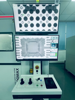 AX9100max 전자 엑스레이 기계 FPD 기울기 동안 고정 포인트 추적
