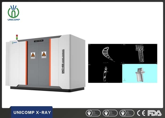 엔진 블레이드 3D CT 검사용 고정도 포러스성 X선 컴퓨터 단층 촬영 기계 Unicomp UNCT3200