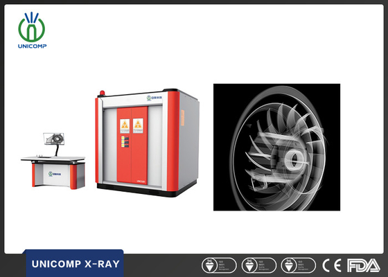 항공우주 펌프의 내부 결함을 탐지하기 위한 Unicomp UNC320 NDT X Ray 장비