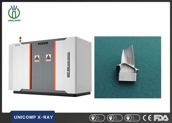 320KV CT 기계 Unicomp UNCT3200 실린더, 금속 주사, 항공 우주 부품 3D 비 파괴적 테스트