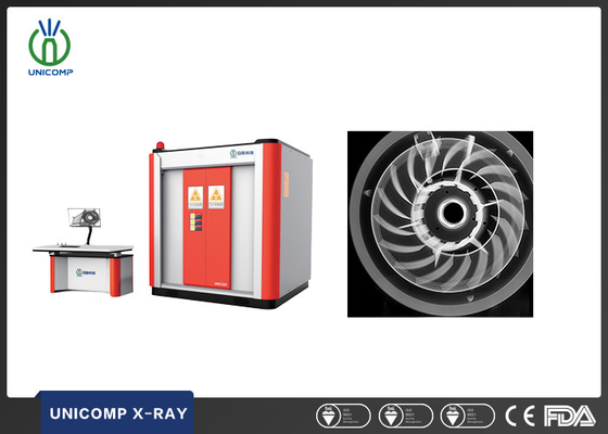 유니컴 UNC320 엑스레이 항공우주 주사 부품의 결함을 식별