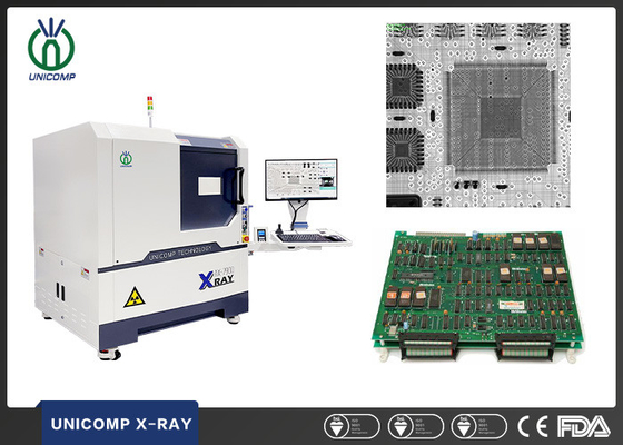 반도체를 위한 PCBA BGA LED QFN 엑스레이 스캐닝 기계 Unicomp AX7900