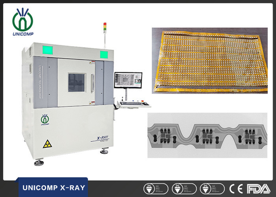 고해상도 검출기 X- 선 Pcb 정밀검사 기계 130KV 마이크로 초점 AX9100