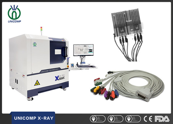 Unicomp microfocus 2.5D X선 검사기 AX7900 와이어 하니스 및 케이블 균열 검사를 위한 비스듬한 보기