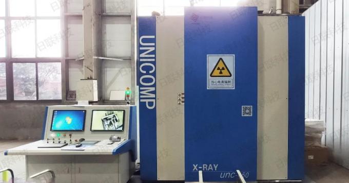 에 대한 최신 회사 뉴스 Meide Group의 Fluid Valve Casting 부품 품질 관리에 적용된 맞춤형 UNC160 NDT X-ray  2